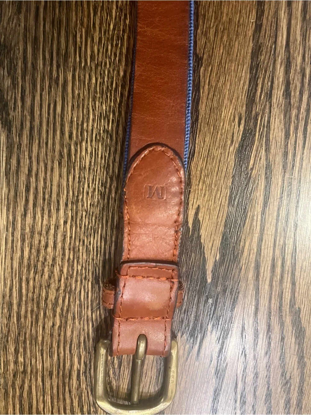 Smathers and Branson Youth Zoo Animal Needlepoint Belt